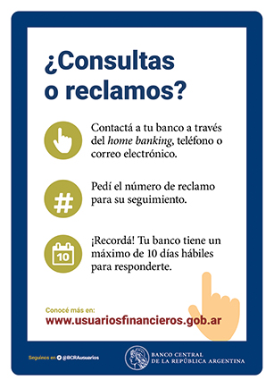 consultas o reclamos