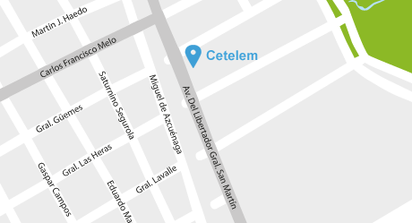 Mapa Oficinas Cetelem. Av Libertador 767 2do Piso CP 1638, Vicente Lopez, Pcia. de Buenos Aires